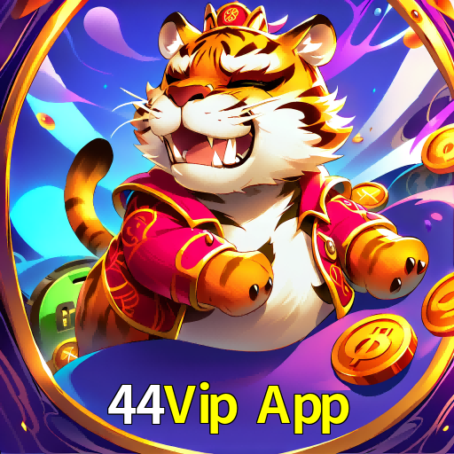 Imagem promocional da 44Vip App mostrando a plataforma e suas vantagens